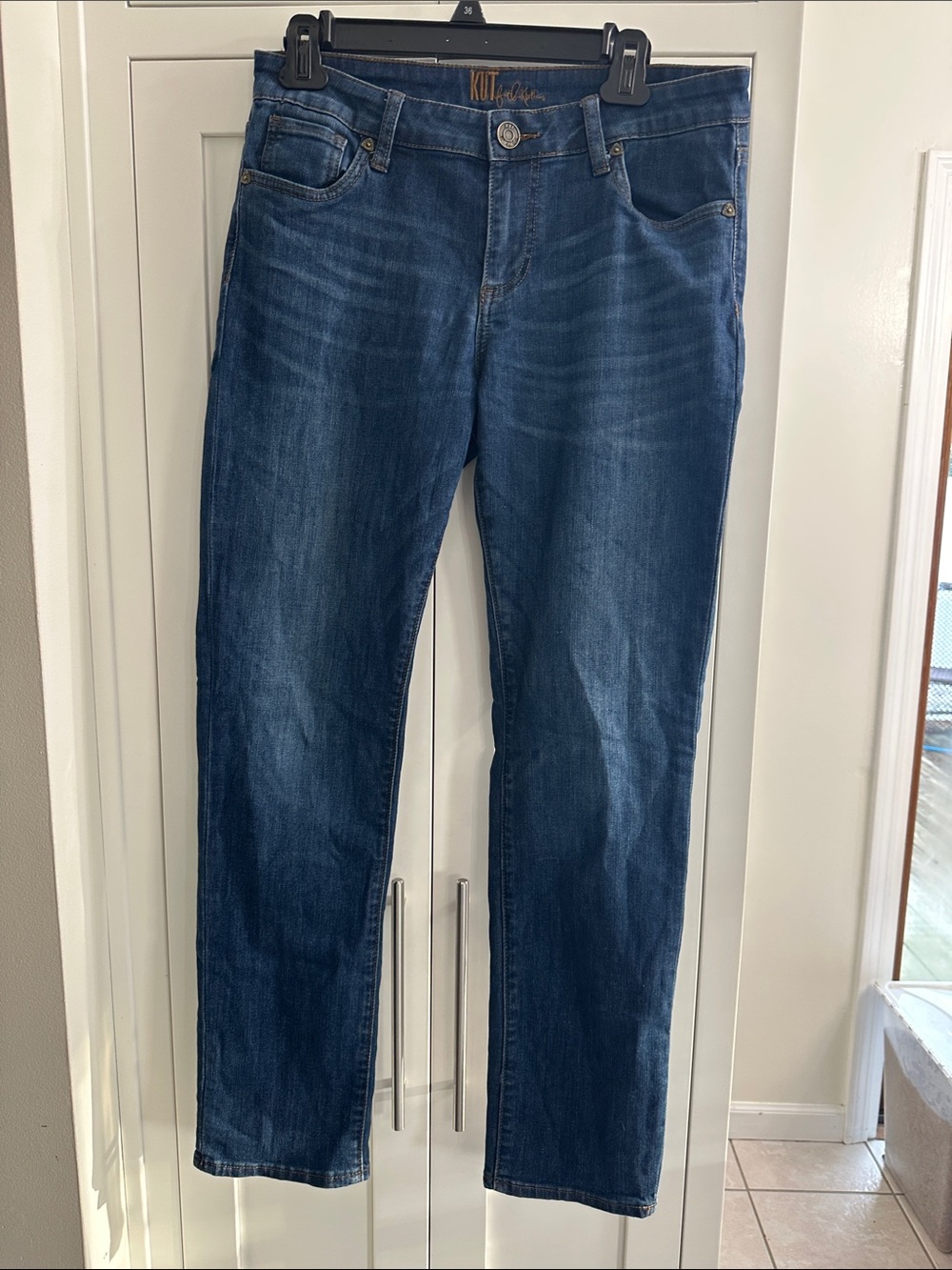 Kut from the Kloth Cathrine Boyfriend Cropped Women’s Jeans Sz 8